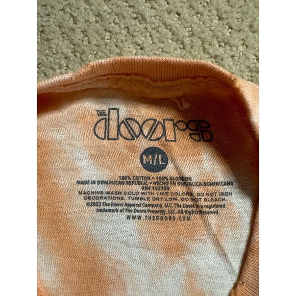 NWT Fashion Nova The Doors Mushroom Tie Dye Tee - Picture 4 of 4